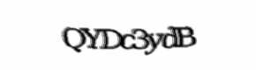 Security check image, please type the characters shown